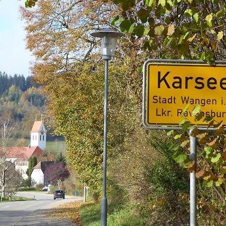 Erholungsraum Karsee - Ferienwohnung Wangen im Allgäu المظهر الخارجي الصورة